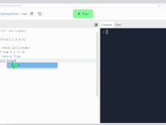 Python Map/Filter/Lambda - step by step - Screenshot 7 of 16 - Filter
