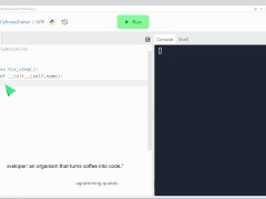 Python Polymorphism - step by step - Screenshot 2 of 16 - Python