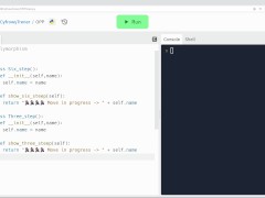 Python Polymorphism - step by step - Screenshot 5 of 16 - Teacher