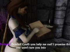 Scarlet's Spell Mishap - Skyrim - Screenshot 1 of 16 - Futa