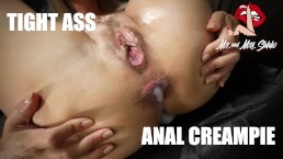 Sinubukan ng Masikip Kong Puwit ang Anal Sex at Juicy Na-creampie na Sumisigaw na Orgasm