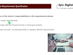 Software requirements - Screenshot 6 of 16 - Testing