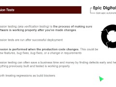 Regression testing - Screenshot 5 of 16 - Software