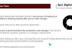 Regression testing - Screenshot 6 of 16 - Testing
