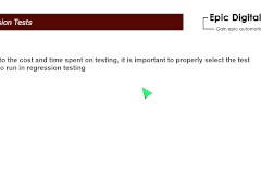 Regression testing - Screenshot 7 of 16 - Learning
