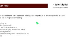 Regression testing - Screenshot 9 of 16 - Coding