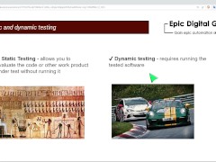 Static vs Dynaimic testing - Screenshot 11 of 16 - Programming