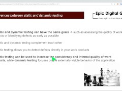 Static vs Dynaimic testing - Screenshot 16 of 16 - Coding