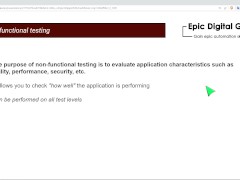 Non functional testing techniques - Screenshot 1 of 16 - Testing