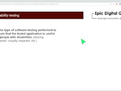 Non functional testing techniques - Screenshot 3 of 16 - Learning