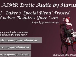 asmr moaning, hentai, cum on food, erotic audio for men
