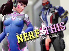 D.VA BALLBUSTING - Nerf This! - Screenshot 1 of 16 - Ballbusting