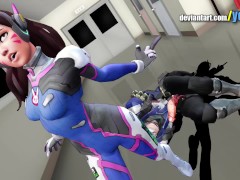 D.VA BALLBUSTING - Nerf This! - Screenshot 16 of 16 - Ballbusting