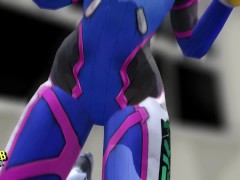 D.VA BALLBUSTING - Nerf This! - Screenshot 9 of 16 - Femdom