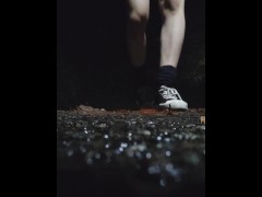 【野外露出】真夜中の公園で全裸に... 開放感やばかった...！ - Screenshot 9 of 16 - Japanese Exposure