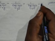 Preview 1 of logarithm Math  Math teacher log Part 11 (Pornhub)