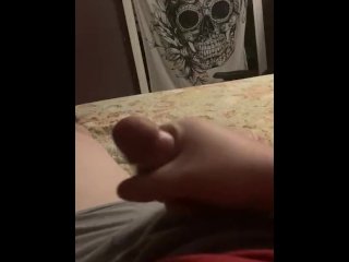 solo male, vertical video, amateur, 6inch dick
