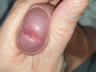 Too much precum and thick cum