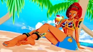 TRAUMHAFTE ZEIT MIT URBOSA ✨ THE LEGEND OF ZELDA BREATH OF THE WILD HENTAI
