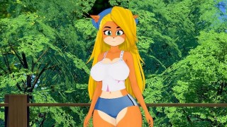 Crash Bandicoot 3D Chlupatý Coco Bandicoot