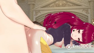 Cena de Yunaka con el Divine - Fire Emblem Engage Animation