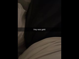 German Teen cheats on boyfriend with Anal on Snapchat