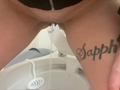 Dripping wet pissing pussy