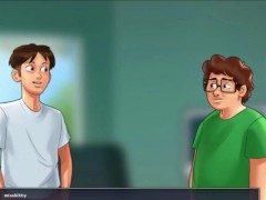 Summertime Saga Part 154 - Strip Poker by MissKitty2K