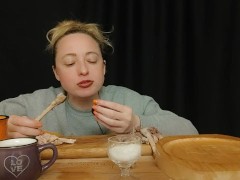 СОБЛАЗНЮ И РАССЛАБЛЮ: индейка | asmr | mukbang | 먹방 - Screenshot 14 of 16 - Real Voice