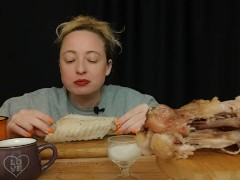 СОБЛАЗНЮ И РАССЛАБЛЮ: индейка | asmr | mukbang | 먹방 - Screenshot 2 of 16 - Real Voice