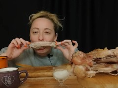 СОБЛАЗНЮ И РАССЛАБЛЮ: индейка | asmr | mukbang | 먹방 - Screenshot 3 of 16 - Real Sound