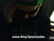 Preview 2 of Closeted guy sucks my dick during the Superbowl game near a downtown Bar.
