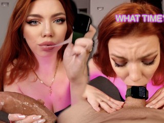 She Asked WHAT TIME? but I WEAR Watch ON DICK! Well, I GOT MY DICK to Answer.......