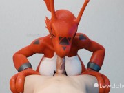 Preview 6 of Furry Lizard Girl Blowjob - SFM Animation