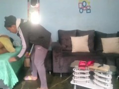 se metio un ladron a mi casa y me folla duro parte 1