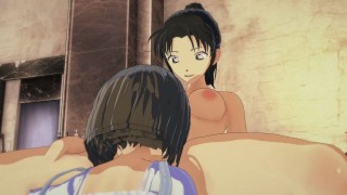 Lesbian 3D Hentai Detective Conan Suzuki Sonoko And Kazuha Toyama