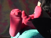 Preview 6 of Sexy Socks Shoe Dangle to Pantyhose