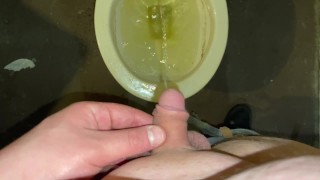 Small Penis Peeing While Partying at a College Party [Amateur POV]