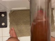 Monster Cock versus Penis Pump. Filled Pump to Tip. Onlyfans ...