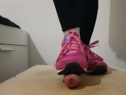 Preview 2 of Cock Crush Hard Cum Adidas L.A Trainer