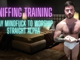 Snuiven Instructies - Gay Mindfucked Om Hetero Alpha Te Aanbidden