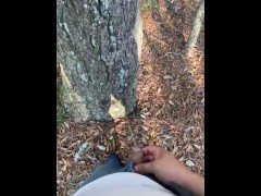 Pissing on and off a tree! Gone right ! - Screenshot 3 of 16 - Daryl