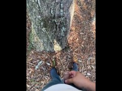 Pissing on and off a tree! Gone right ! - Screenshot 8 of 16 - Daryl