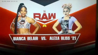 Becky Lynch Interferes On Wrestling Match With Alexa Bliss Vs Bianca Belair WWE 2K 2022