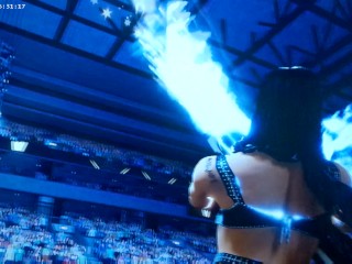 Chyna et Xpac vs Becky Lynch et Seth Rollins Dans Une Lutte Mixte
