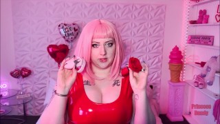 Valentine Femdom Chastity Training And Anal Training POV With Princess Dandy