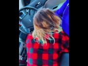 Preview 2 of Quick blowjob in parkin lot (Broad Day)