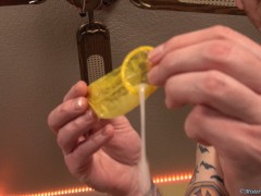 Fucking Your Hot Wife and Feeding You My Cum Filled Condom POV Cuckold - Mister Cox Productions