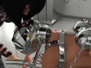 Preview 3 of Slave in Wheelchair Dominated Hardcore 3D BDSM Animation