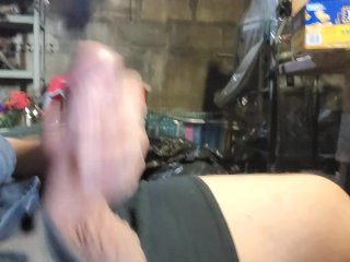 Closeup cum ( I couldn't hold it)